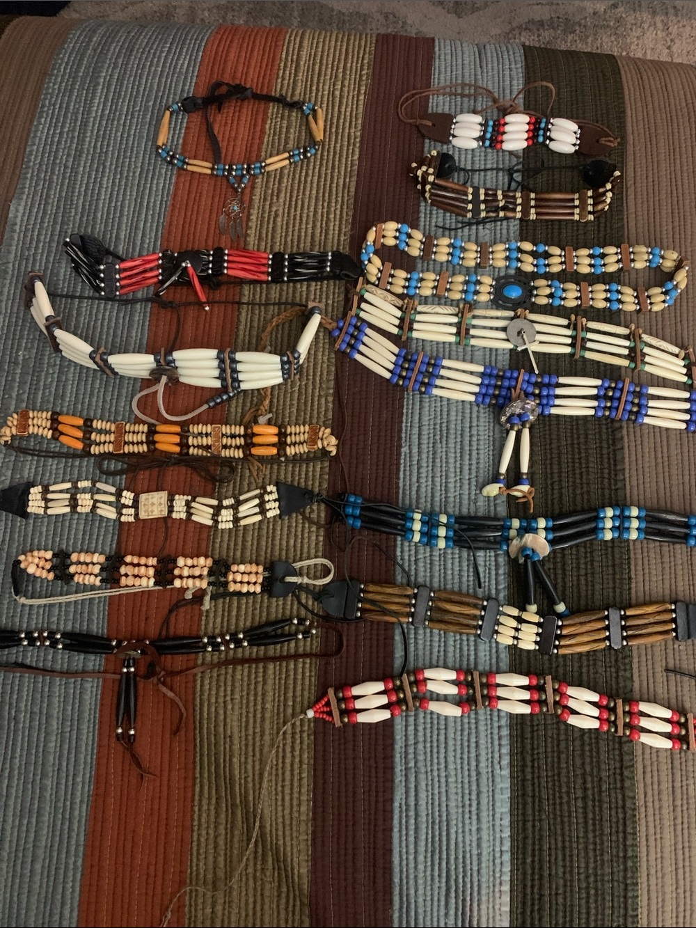 15x Native American Indian Choker/necklaces
